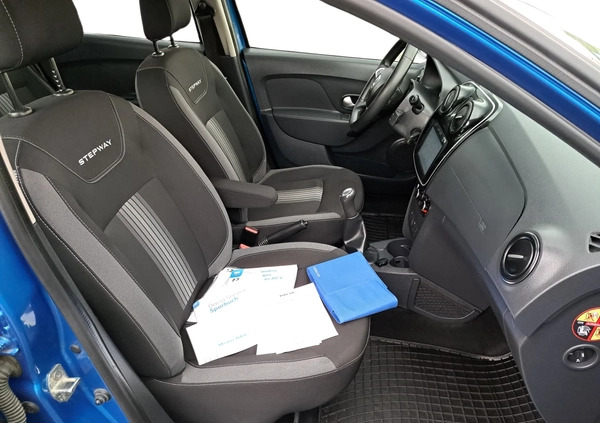 Dacia Sandero cena 47900 przebieg: 28000, rok produkcji 2018 z Ciężkowice małe 191